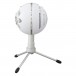 Blue Snowball iCE Microphone, White - Left Side