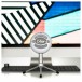 Blue Snowball iCE USB Microphone, White - Desktop