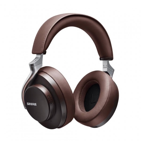 Shure AONIC 50 Premium Wireless Noise Cancelling Headphones - Brown