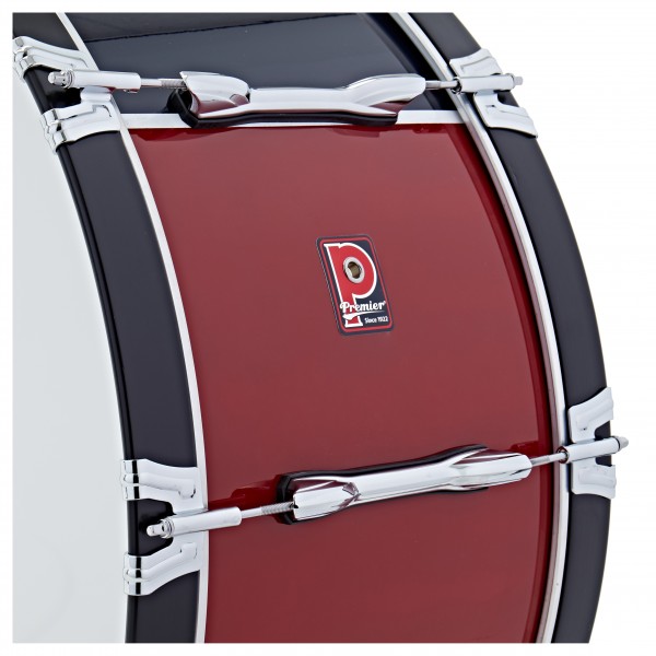 Premier Marching Traditional 28” x 12” Bass Drum, Military