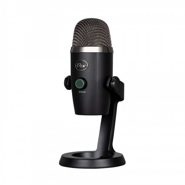 Blue Yeti Nano USB Mic, Black - Left Angle