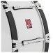Premier Marching Traditional 28” x 12” Bass Drum, Ivory White
