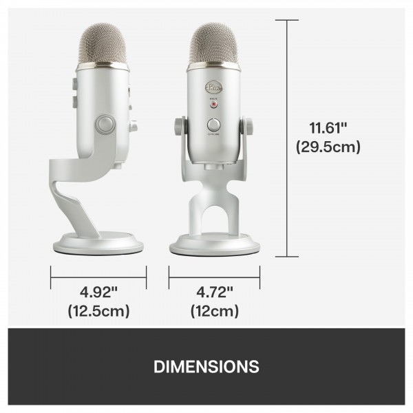 Blue Yeti Dimensions