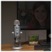 Blue Yeti USB Microphone, Silver - Call