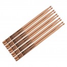 Premier, Baguettes de Batterie 5A en Noyer Blanc d'Am&eacute;rique, 5 paires