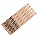 Premier 5B American Hickory Drumsticks, 5 Pair Pack