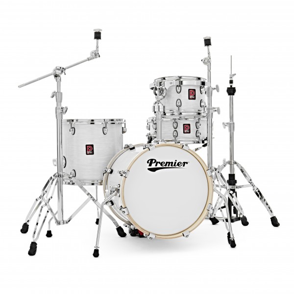 Premier Heritage 16" 4pc Microbop Drum Kit, White Marine Silk