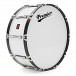 Premier Marching Traditional 28” x 10” Bass Drum, Ivory White