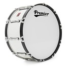 Premier Traditional 26" x 10" Bombo de Marcha, Ivory White