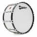 Premier Marching Traditional 26” x 10” Bass Drum, Ivory White