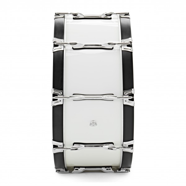 Premier Marching Traditional 26” x 10” Bass Drum, Ivory White