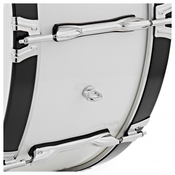 Premier Marching Traditional 26” x 10” Bass Drum, Ivory White
