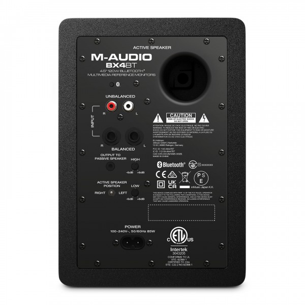 BX4T Studio Monitor - Rear