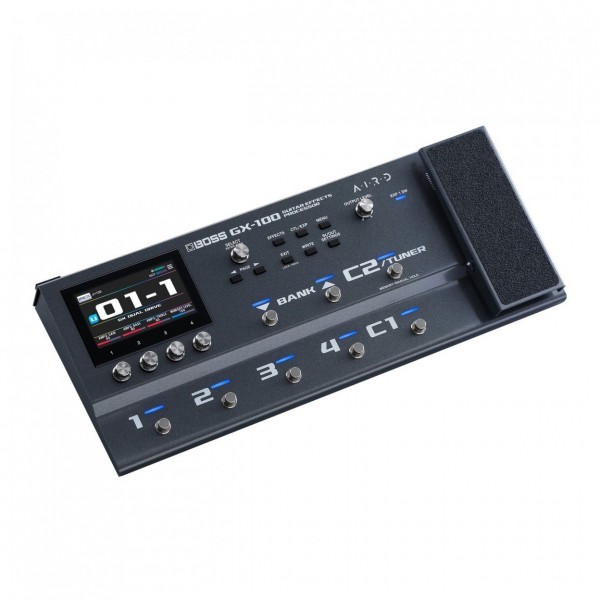 Boss GX-100 Guitar and Bass Effects Processor with Bag tilt