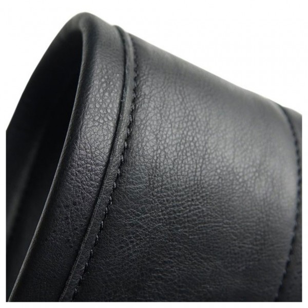 Richter 1647 Guitar Strap, Black close up
