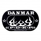 Danmar Double Bass Drum Impact Pad (Flame)