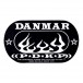 Danmar Double Bass Drum Impact Pad (Flame)