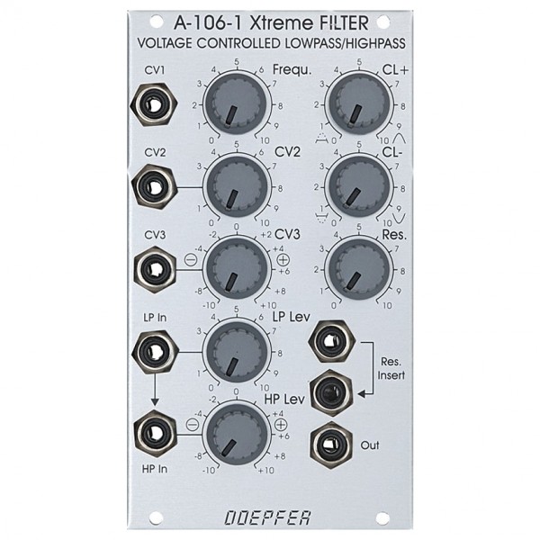 Doepfer A-106-1 X-Treme Filter - Front