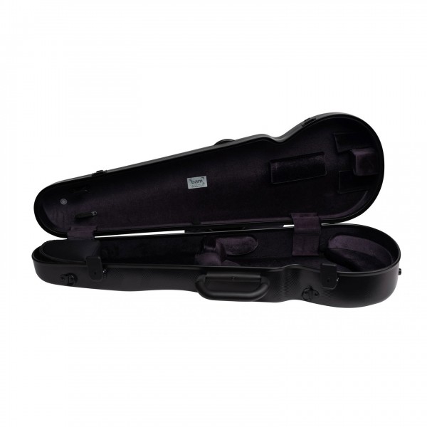 BAM Shadow Hightech Violin Case - Open
