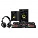 Hercules DJ Learner Kit, Includes Inpulse 200 and Monitor 32 Speakers - Full Bundle