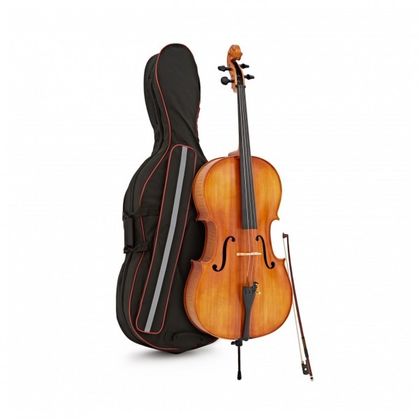 Hidersine Vivente Finetune Cello Outfit, 3/4 Size