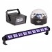 Party light LED pack with UV Bar, by Gear4music