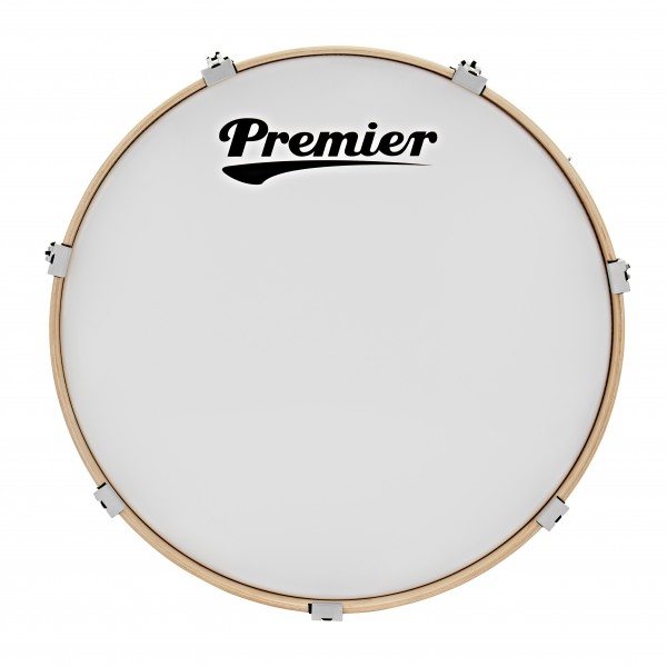 Premier Marching Professional 26” x 12” Bass Drum, Ebony Black