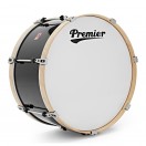 Premier Marching Professional 26&rdquo; x 12&rdquo; Bass Drum, Ebony Black