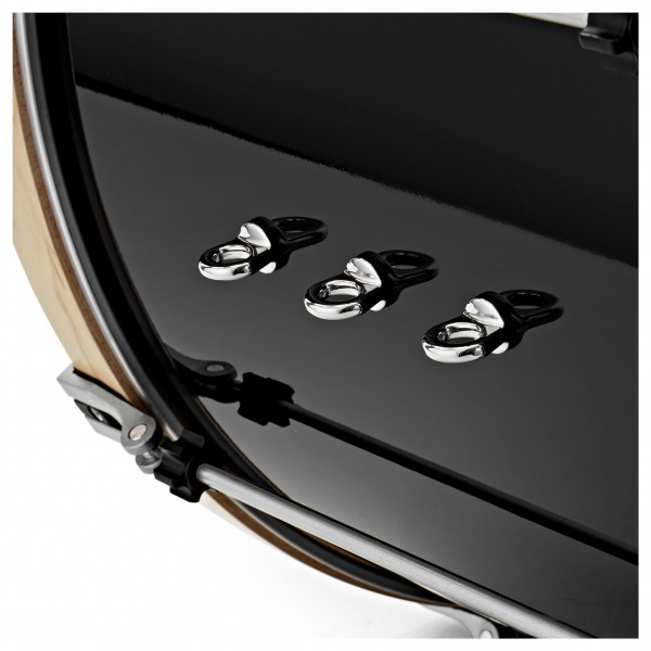 Premier Marching Professional 26” x 12” Bass Drum, Ebony Black