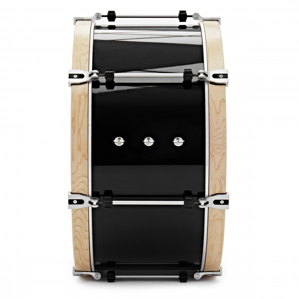 Premier Marching Professional 26” x 12” Bass Drum, Ebony Black