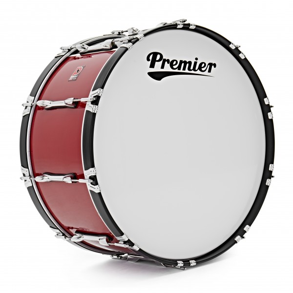 Premier Marching Traditional 26” x 12” Bass Drum, Military