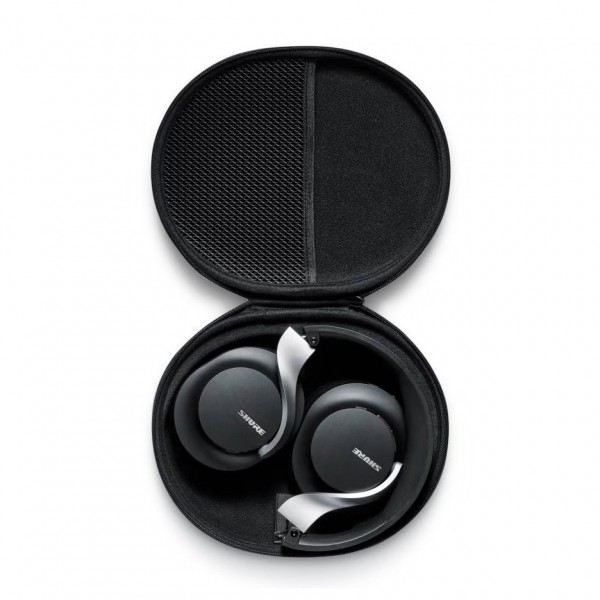 Shure AONIC 40 Premium Wireless Noise Cancelling Headphones - Black Case