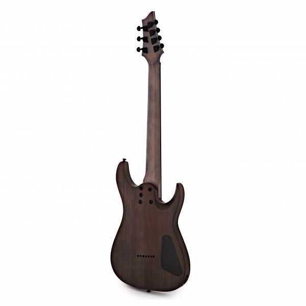 Schecter Omen Elite-7 Left Handed, Black Cherry Burst