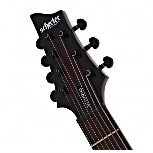 Schecter Omen Elite-7 Left Handed, Black Cherry Burst