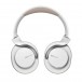 Shure AONIC 40 Premium Wireless Noise Cancelling Headphones - White Flat