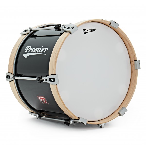 Premier Marching Professional 16" x 12" Tenor Drum, Black