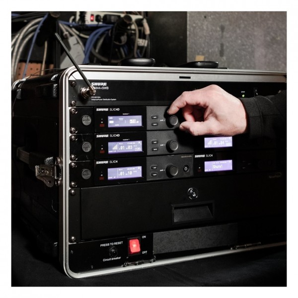 Shure SLXD24E/SM58-S50 Handheld Wireless Microphone System - Lifestyle