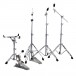 Pearl Export EXA LTD Edition 6pc Drum Kit, Midnight Nimbus - Hardware