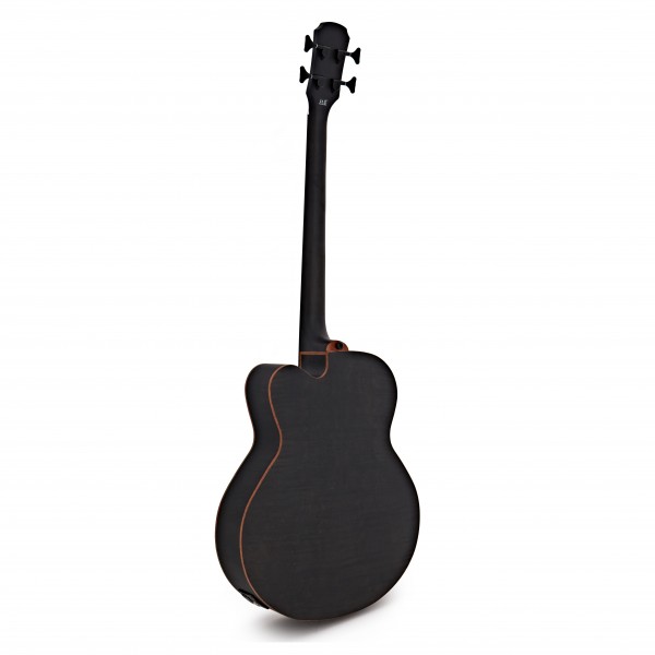 Aria FEB-F2M Medium Scale Bass, Stained Black