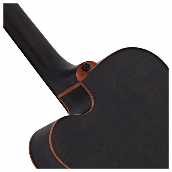 Aria FEB-F2M Medium Scale Bass, Stained Black
