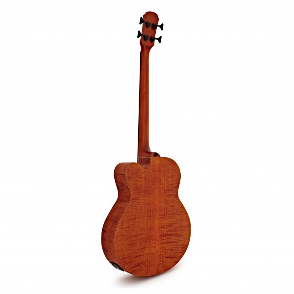Aria FEB-F2M/FL Medium Scale Fretless Bass, Stained Brown