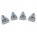 Danmar Bass Drum Claw Hooks Square Edge (4 Pack)