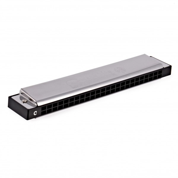 Hohner Ocean Star Tremolo Harmonica, Chrome, C