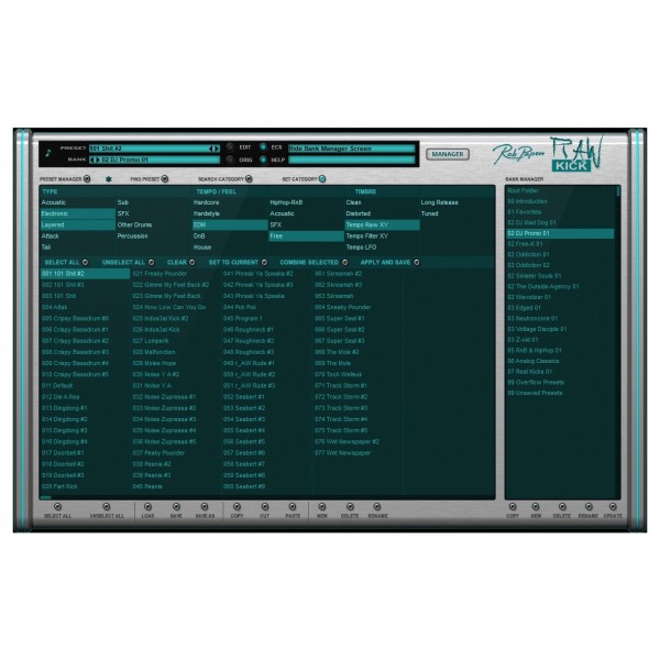 Rob Papen RAW-Kick - Presets