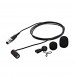 Shure SLXD14E/85-S50 Wireless Lavalier Microphone System - WL185 with Pop Shields