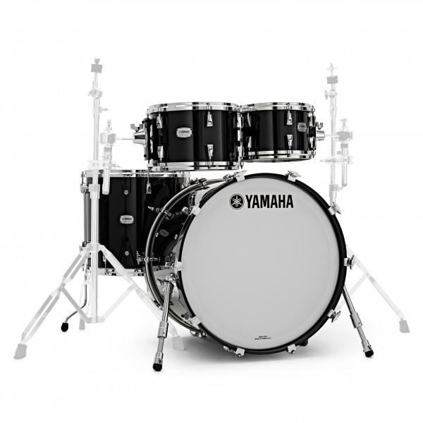 Yamaha PHX 22'' 4pc Shell Pack, Solid Black