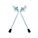 Danmar Bass Drum Spurs Clamp On Rim Vintage Style Pointed