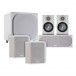 Monitor Audio Bronze 50 AV12 White 5.1 Speaker Package