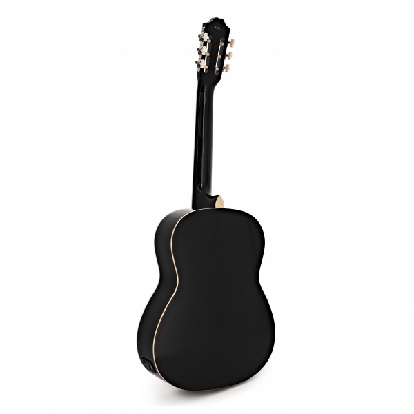 Classical Electro Acoustic Guitar, Black, by Gear4music