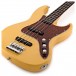 LA II Bass Guitar + Tweed 15W Amp Pack, Ivory
